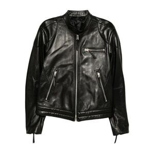 Tom Ford Black Jackets - Biker Jackets Men